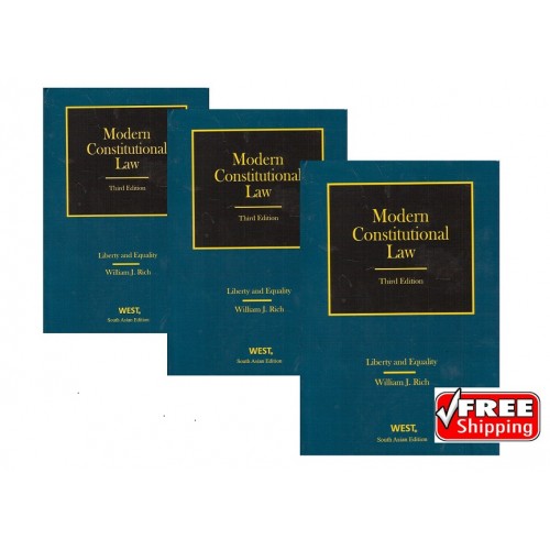 West Publishing's Modern Coonstitutional Law By William J. Rich [3rd HB Edn. in 3 Vols 2017]
